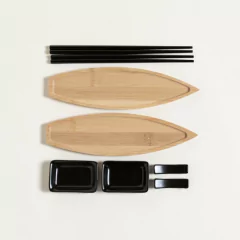 Set de Sushi Sendai - Bamboo y Porcelana - comprar online
