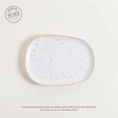 Imagen de Bandeja NEO Blanca Granito Ch