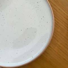 Set x 6 Platos Playos - Línea Granito Borde Natural - tienda online