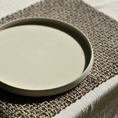 Juego de 6 Platos Playos Hygge off white