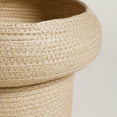 Canasto Macetero Fibra de Papel - Trendy Corner