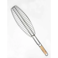 Parrilla para Pescado de Acero Con Mango en internet