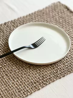 Juego de 6 Platos de Postre Italy Porcelana línea exclusiva