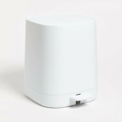 Cesto de Basura Siliconado Blanco 5 Lts - tienda online