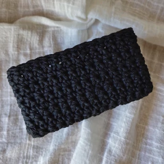 MIni Canasto Organizador Olivia Negro