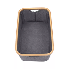 Imagen de Canasto Cesto Organizador Plegable Alto
