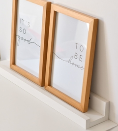 Imagen de Estante de madera blanco (MDF)