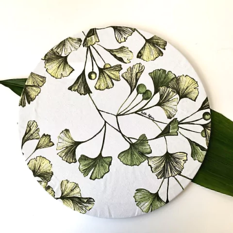 Plato de sitio ginko