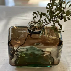 Imagen de Florero Jarrón Luxor de Vidrio Rectangular - 5900 ml