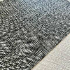 Individuales De Mesa Lavables x 6 Unidades Color Negro Gris Plata - Trendy Corner
