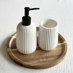 Bandeja De Acacia Redonda - comprar online