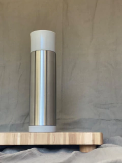 Termo de Acero Inoxidable Tapa Gris Claro 750 ml en internet