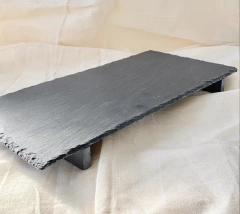 Bandeja de Laja con pie de apoyo elevada grande en internet