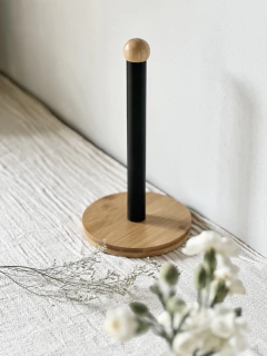 Porta Rollo de Mesa Bamboo - comprar online