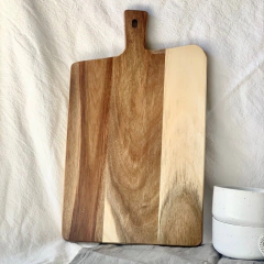 Tabla de Madera Acacia Irregular Grande - comprar online