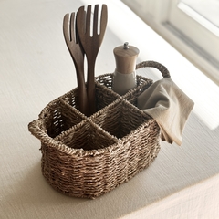 Cubiertero y Organizador Seagrass 6 Div - comprar online