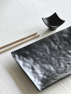 Bandeja de Melamina Negra Tokio en internet