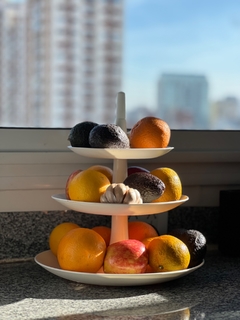 Copetinera Frutera de 3 Pisos - comprar online
