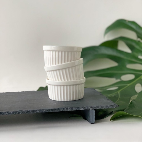 Cuenco de Porcelana para Horno y Servir. Ideal Muffin