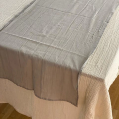 CAMINO DE GASA GRIS PERLA