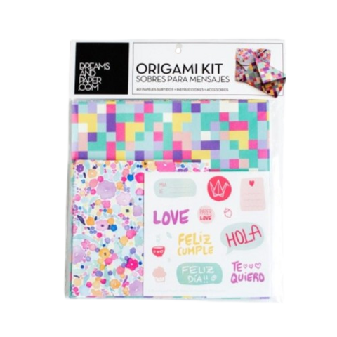 DREAMS AND PAPER Kit de origami sobres para mensajes
