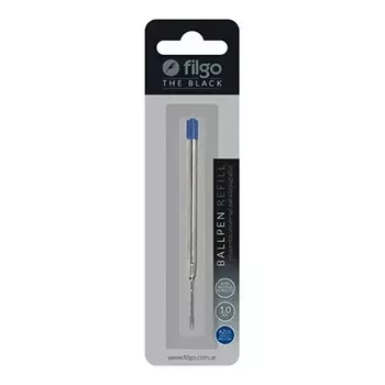 FILGO Repuesto para bolígrafo tipo Parker azul escritura