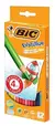 BIC Lapices de colores Evolution mina 4mm x12