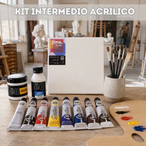 KIT INTERMEDIO ACRÍLICO