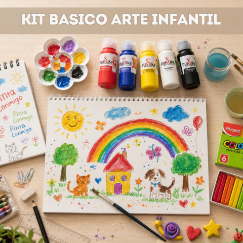 KIT BÁSICO ARTE INFANTIL