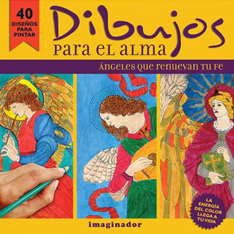IMAGINADOR Libro para colorear angeles que renuevan tu fe - comprar online