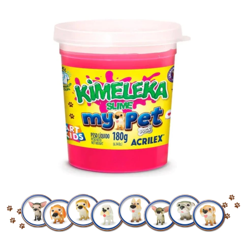 ACRILEX Slime Kimeleka My Pet 180 g para juego creativo - comprar online
