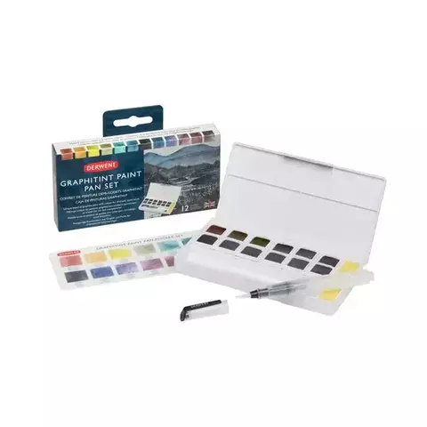 DERWENT Set de pastillas de grafito acuarelable x12 - comprar online