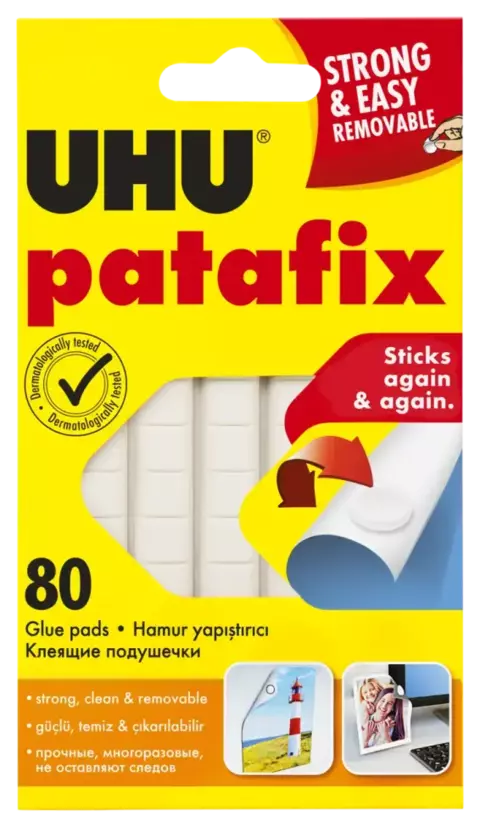 UHU Pata fix masilla adhesiva 80u - comprar online
