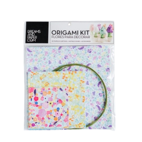 DREAMS AND PAPER Kit de origami flores para decorar