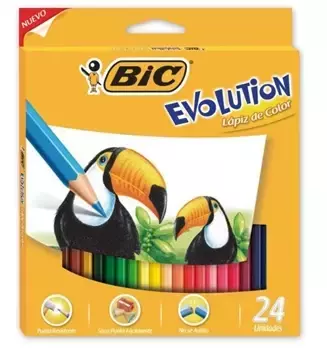 BIC Lapices de colores Evolution x24