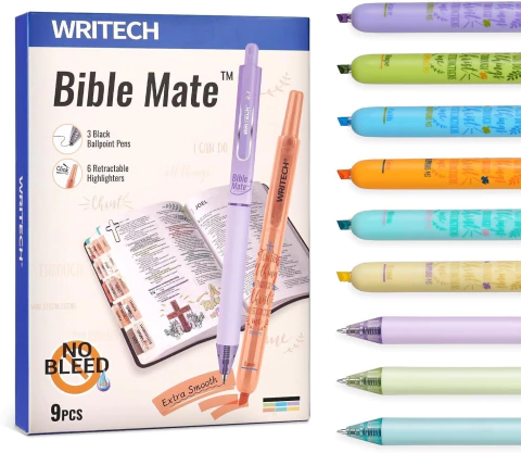 WRITECH Bible mate 9pcs - comprar online