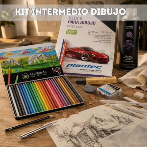 KIT INTERMEDIO DE DIBUJO