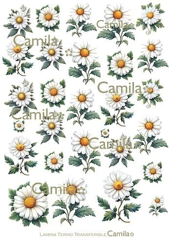 CAMILA Lamina termotransferible A4 COD 102 - comprar online