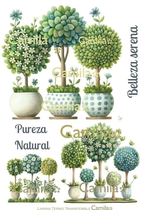 CAMILA Lamina termotransferible A4 COD 99 - comprar online
