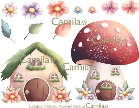 CAMILA Lamina termotransferible SMALL COD 93 - comprar online