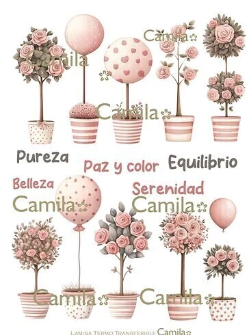 CAMILA Lamina termotransferible A4 COD 100 - comprar online