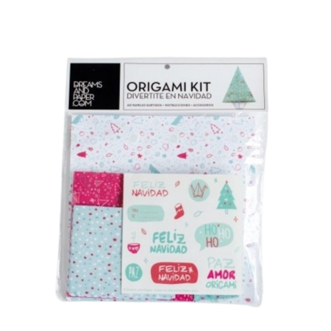 DREAMS AND PAPER Kit de origami navideño