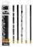 WERO Lapices de grafito No Limits x5 - comprar online