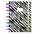 DECORLINE Cuaderno con sistema de discos A5 Zebra (110 hojas)