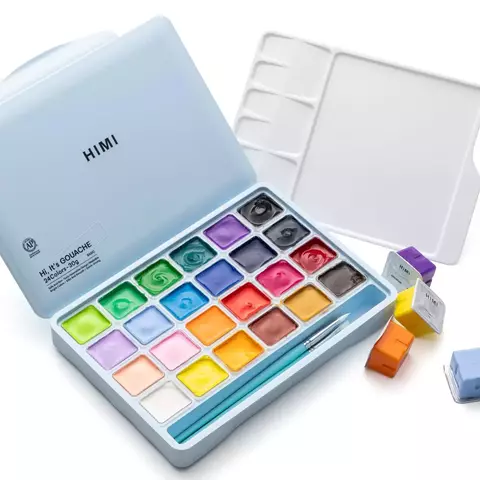 HIMI Set de gouache 30grs x24 - comprar online