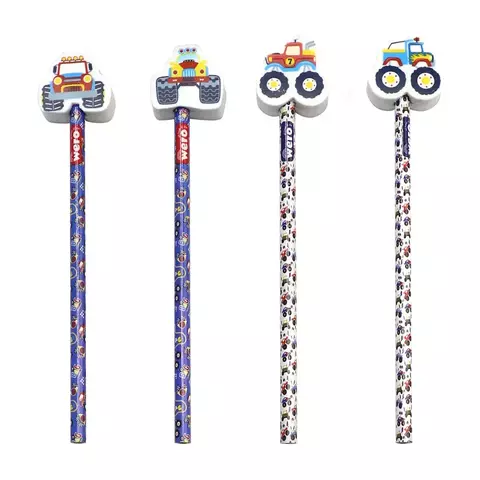 WERO Lapiz con goma autitos - comprar online