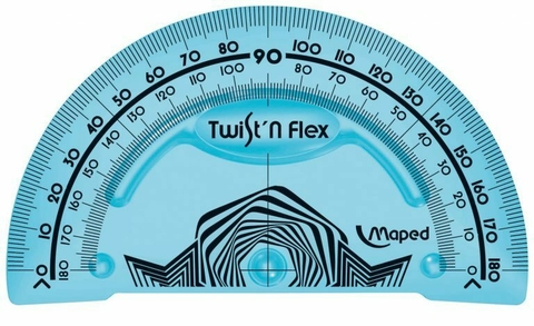 MAPED Transportador flexible 180