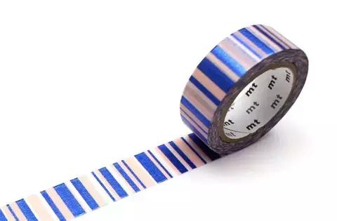 MASKING TAPE Washi tape 15mmX7m Overlapped Stripe - comprar online