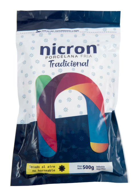 NICRON Porcelana fría tradicional 500gr