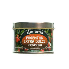 Pimenton extra dulce ahumado Darama x 75 grs